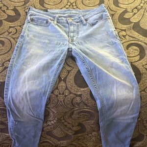 Abercrombie & Fitch Light Blue Skinny Jeans